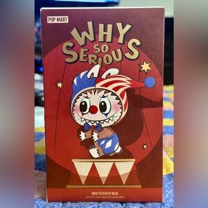 POP MART Why So Serious - vinyl plush pendant